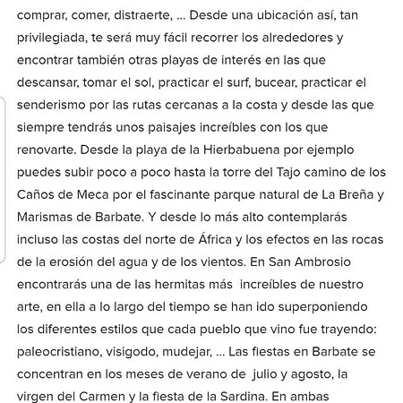 Casa * Barbate